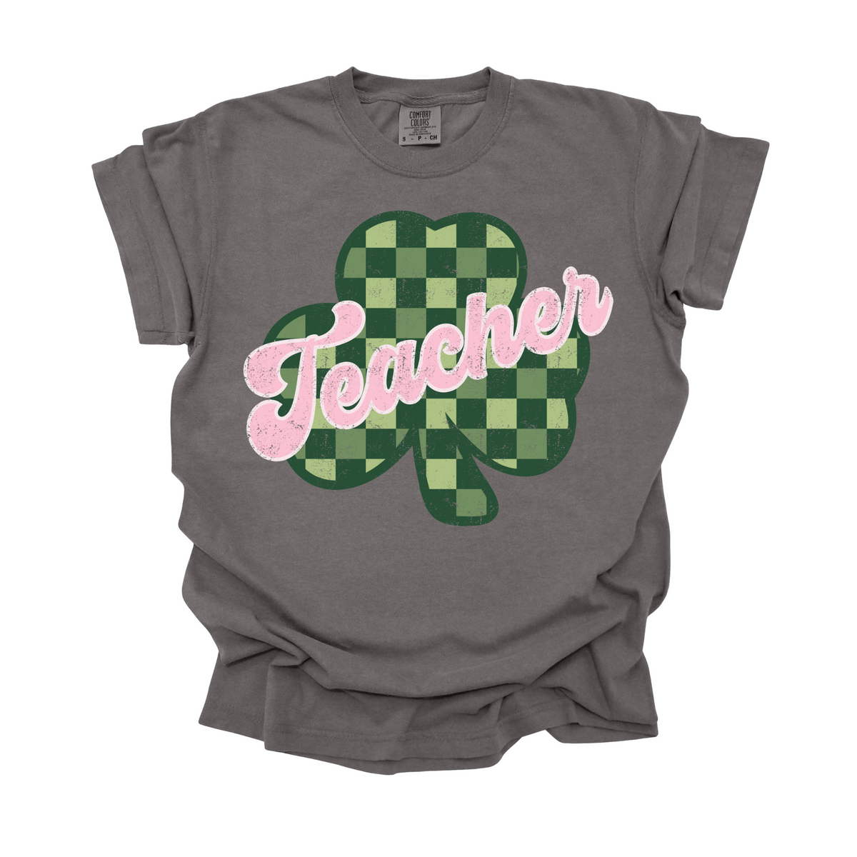 Teacher Shamrock Tee