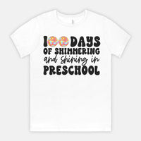 100 Days in Preschool Tee