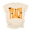 Orange Batty Teach Tee