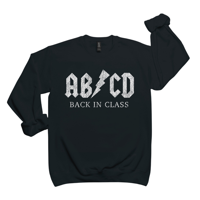 AB/CD Crewneck Sweatshirt