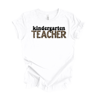 Kindergarten Leopard Tee