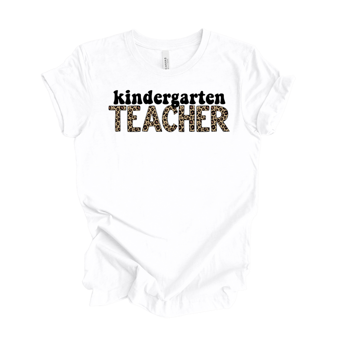 Kindergarten Leopard Tee