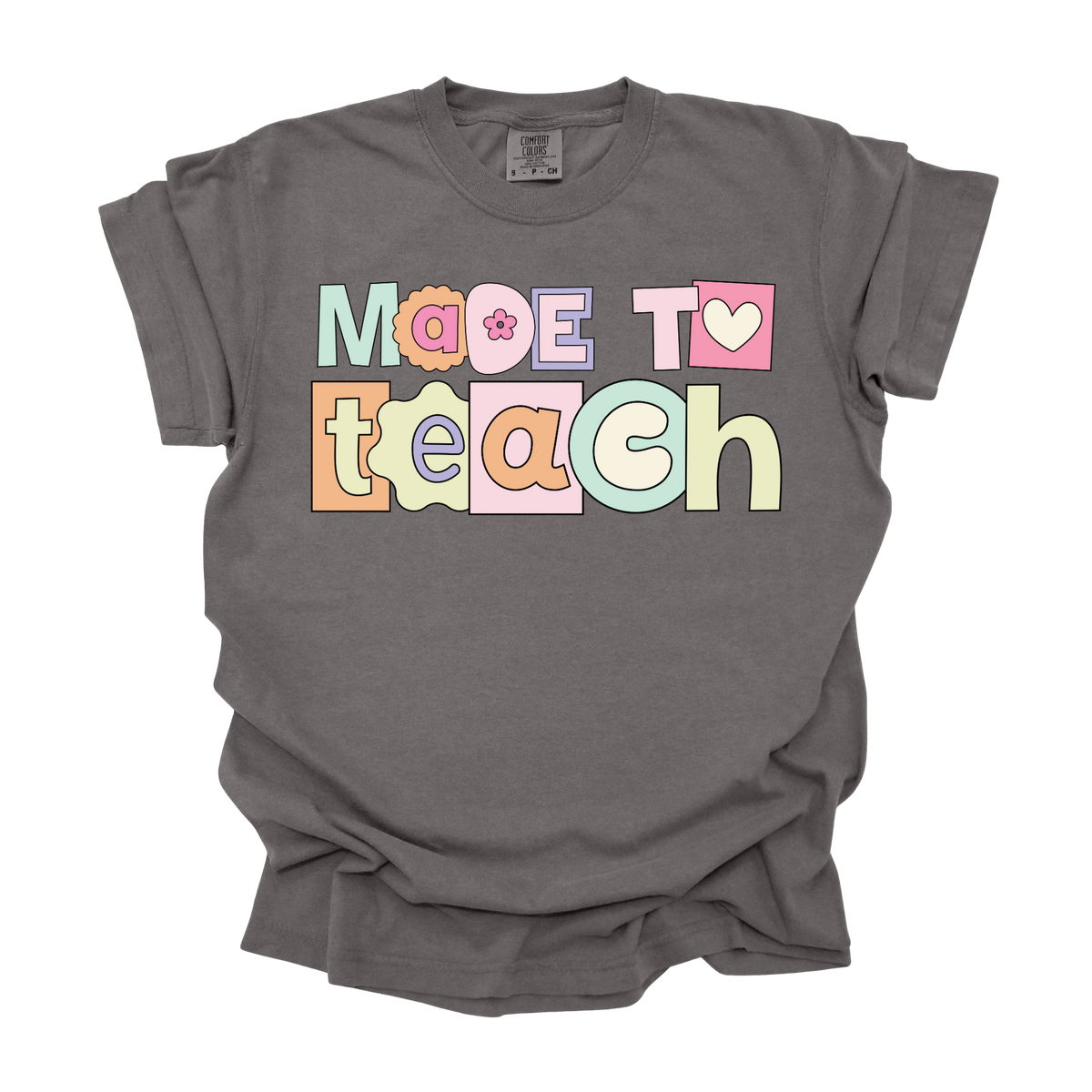 Made to Teach Collage Tee