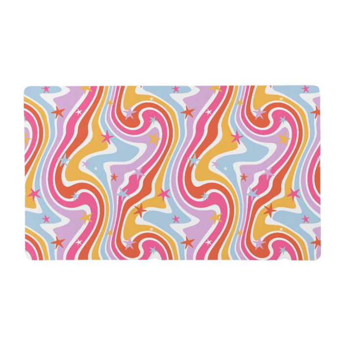 Groovy Vibes Desk Mat