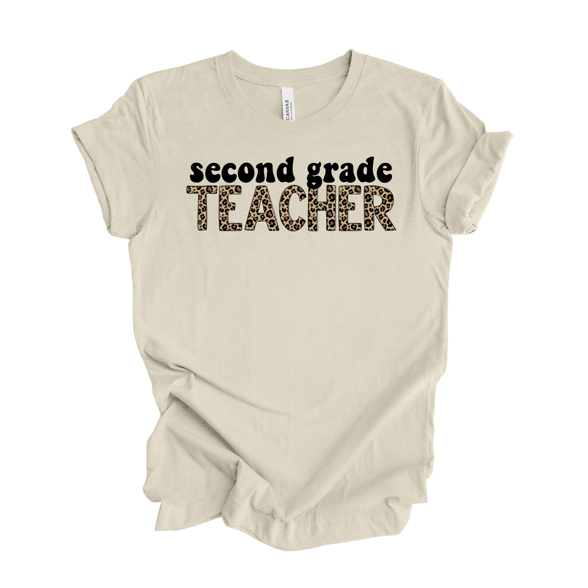 Second Grade Leopard Tee