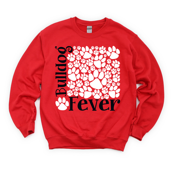 CUSTOM Mascot Fever Crewneck Sweatshirt