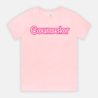 Counselor Retro Barb Tee