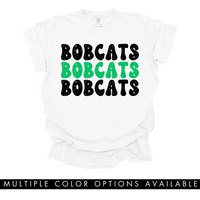 Bobcats on Repeat Tee