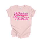 Science Teacher Retro Barb Tee