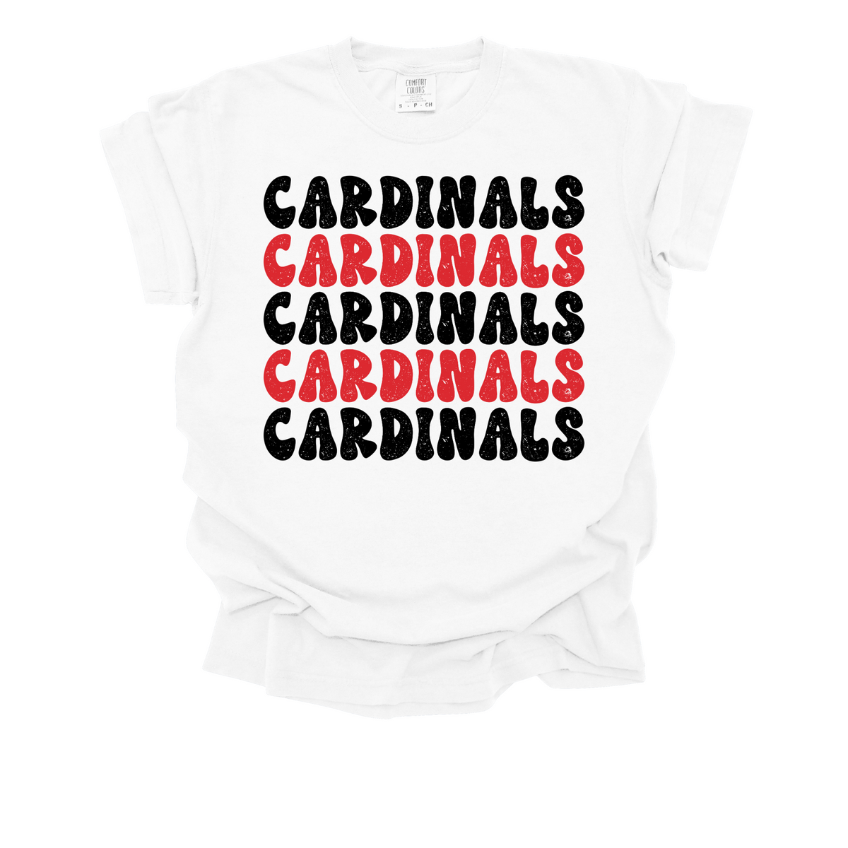 Cardinals on Repeat Tee