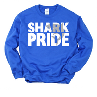 CUSTOM School Pride Colorblock Crewneck Sweatshirt