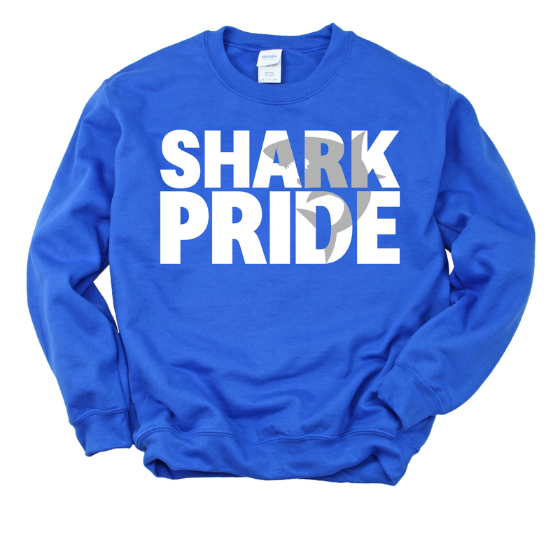 CUSTOM School Pride Colorblock Crewneck Sweatshirt