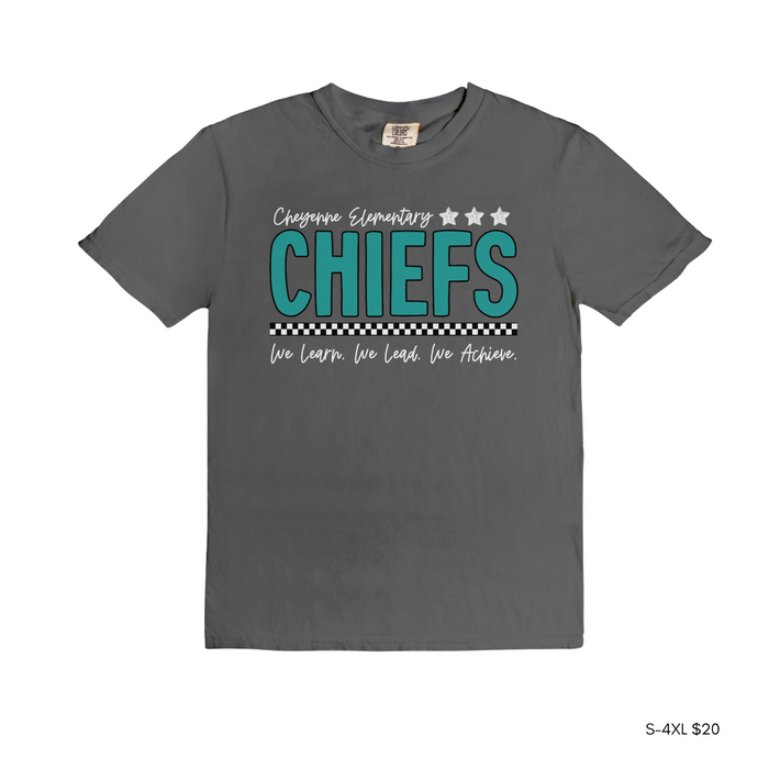 Cheyenne Chiefs Cursive Tee