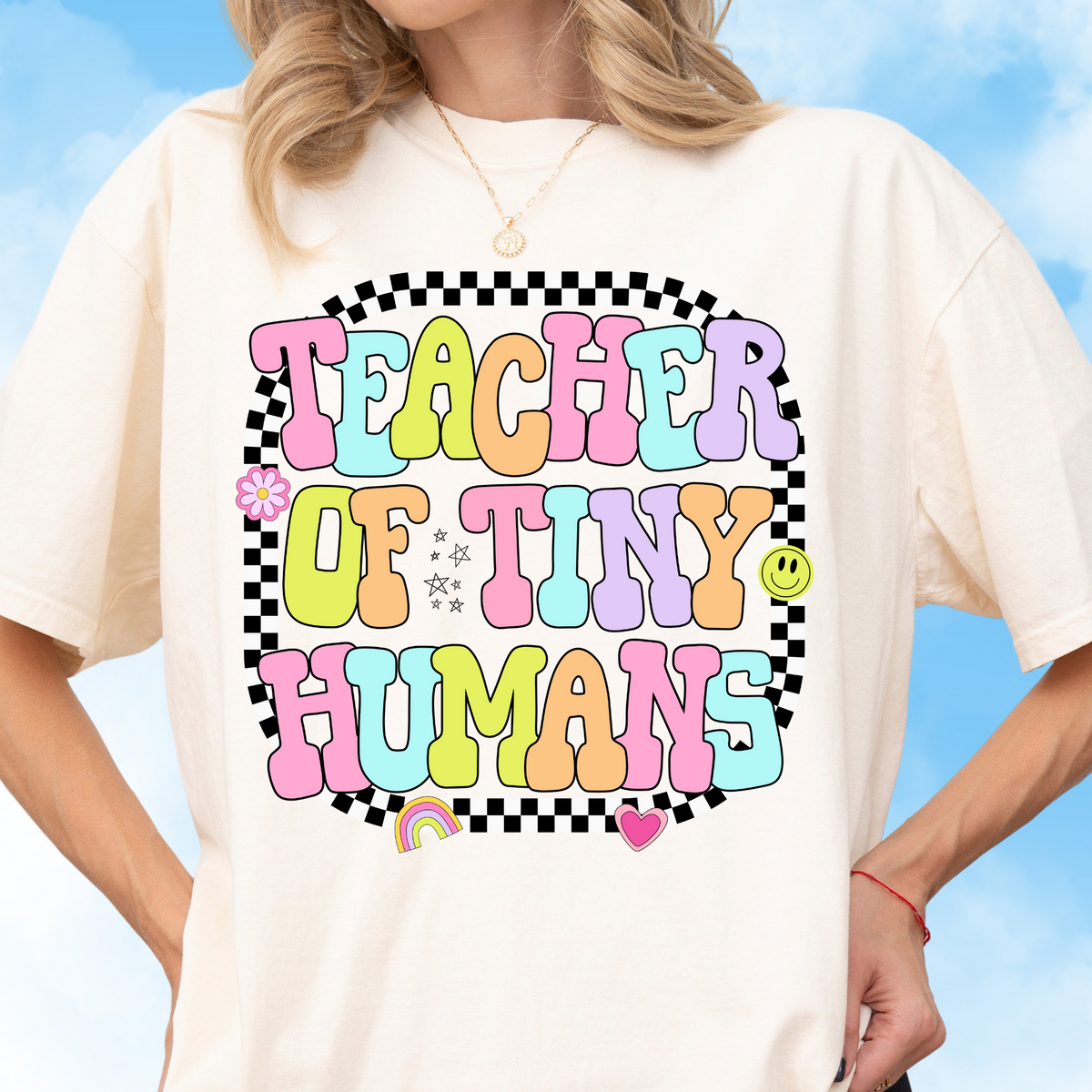 Teacher of Tiny Humans Band Tee