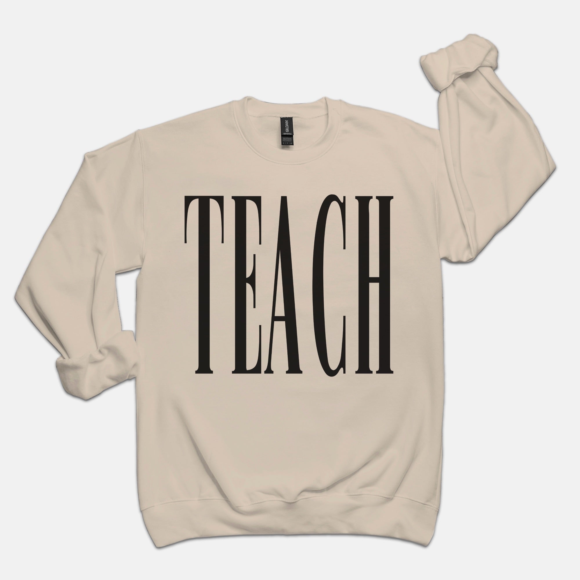 Teacher discount crewneck sweatshirt