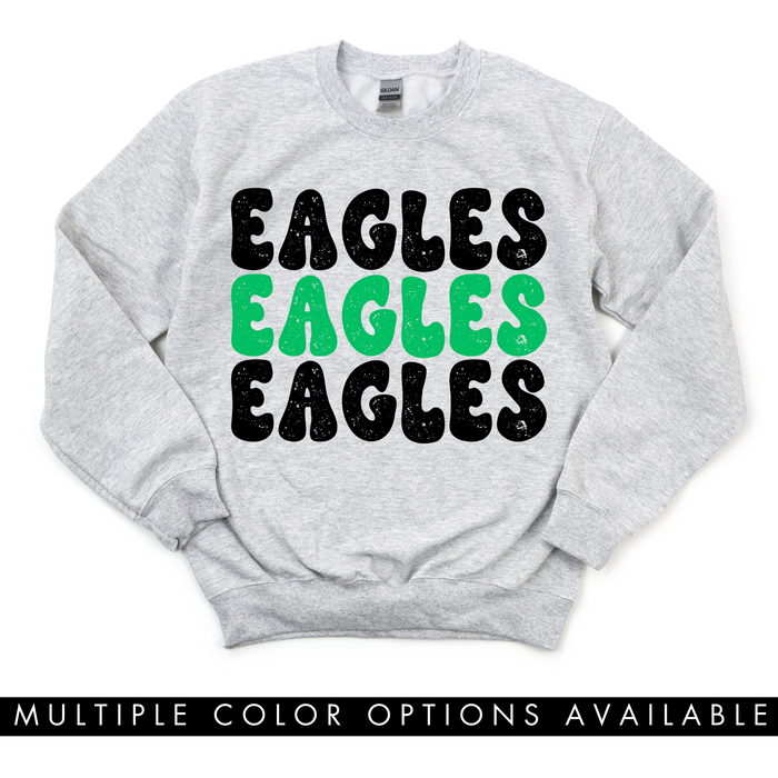 Eagles on Repeat Crewneck Sweatshirt