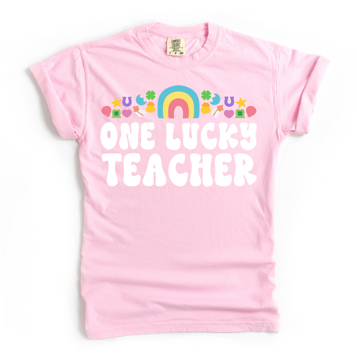 One Lucky Teacher Tee