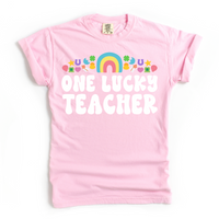 One Lucky Teacher Tee