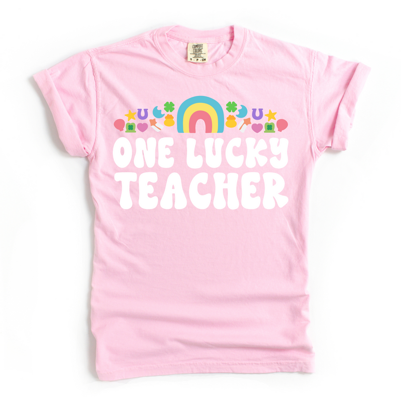 One Lucky Teacher Tee