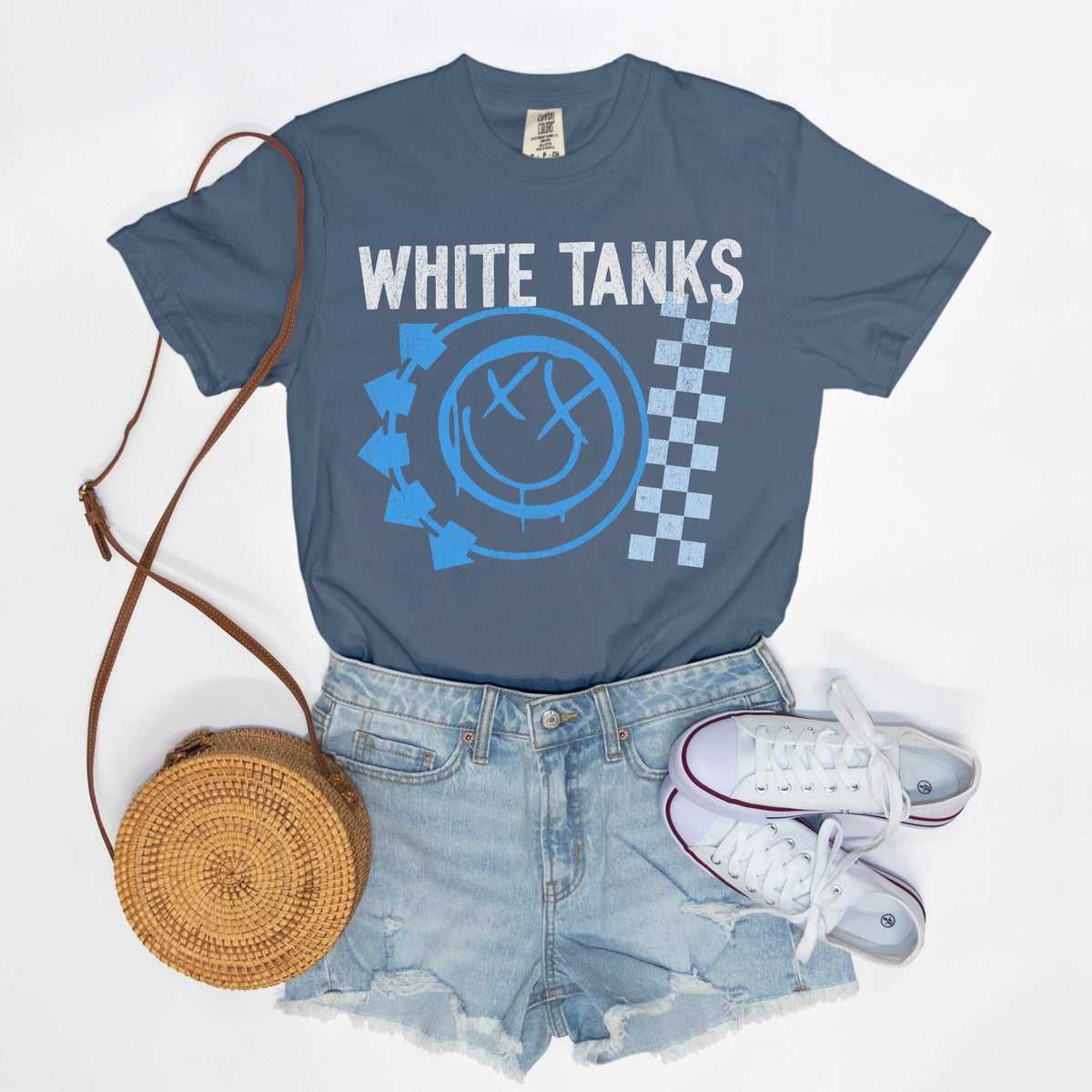 White Tanks Band Tee