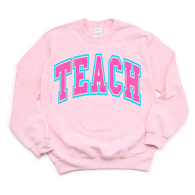 TEACH Varsity Winter Crewneck Sweatshirt