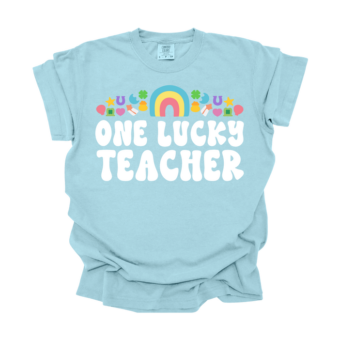 One Lucky Teacher Tee