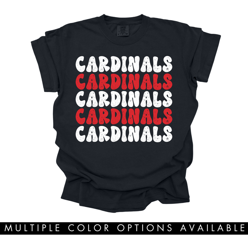 Cardinals on Repeat Tee