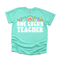 One Lucky Teacher Tee