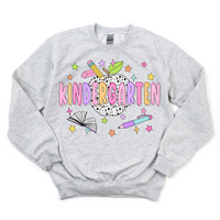 Bright + Spotty Kindergarten Crewneck Sweatshirt