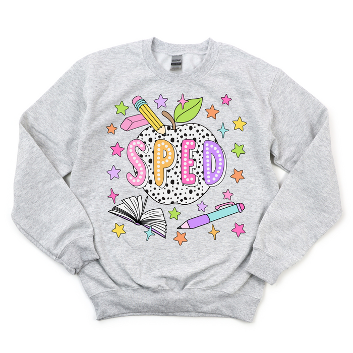 Bright + Spotty SPED Crewneck Sweatshirt