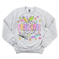 Bright + Spotty Principal Crewneck Sweatshirt