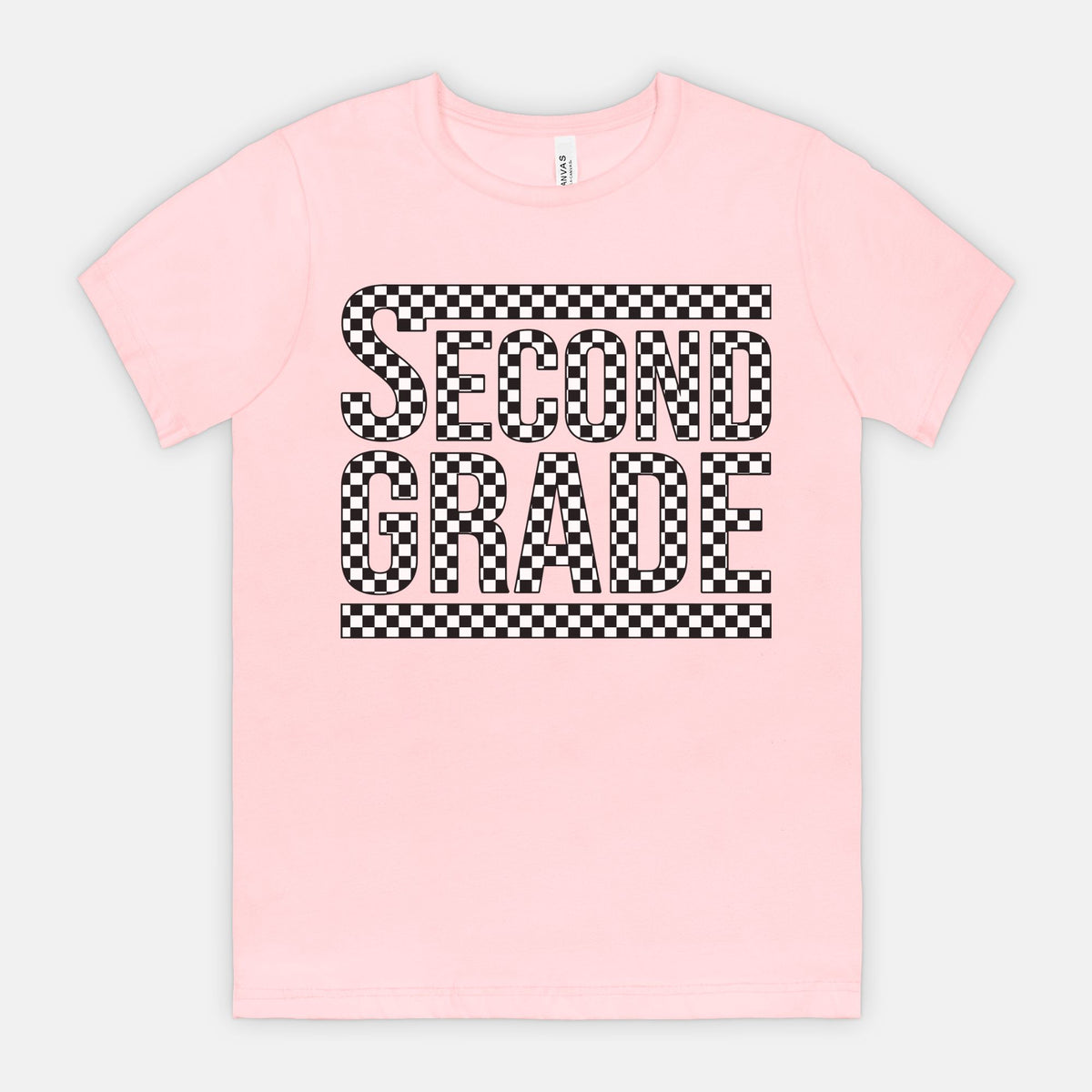 Second Grade Checked Out Tee