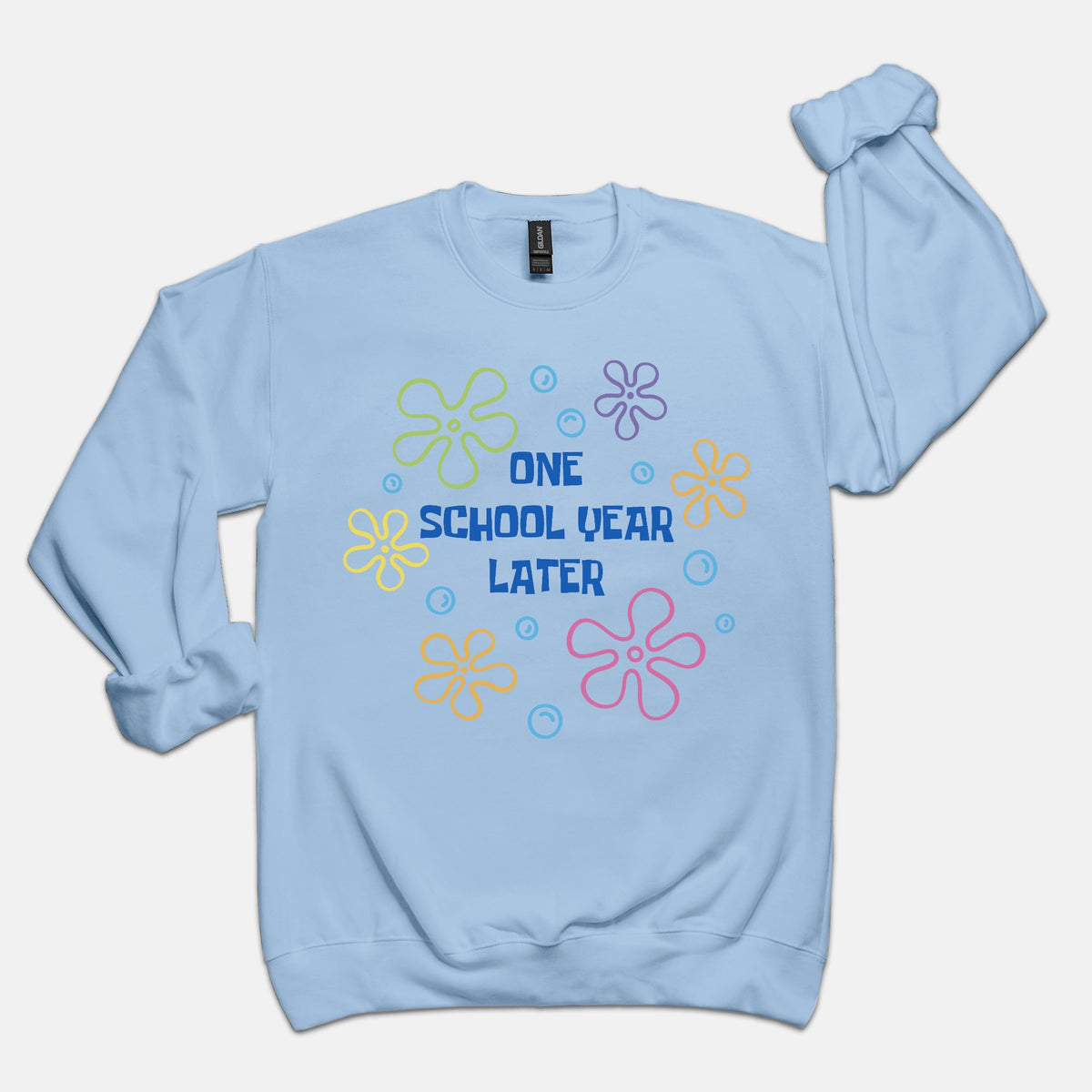 One School Year Later Crewneck Sweatshirt