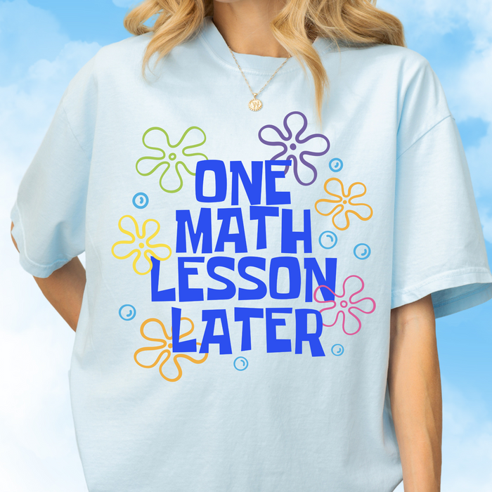 One Math Lesson Later Tee