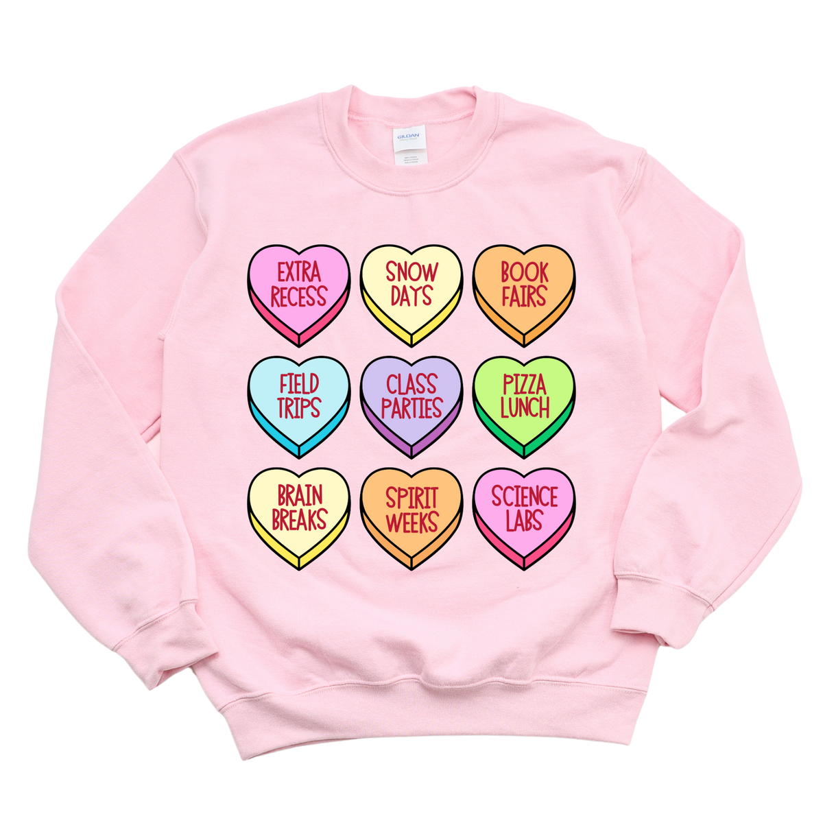 Love for School Crewneck Sweatshirt