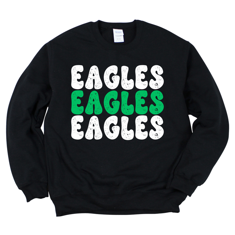 Eagles on Repeat Crewneck Sweatshirt