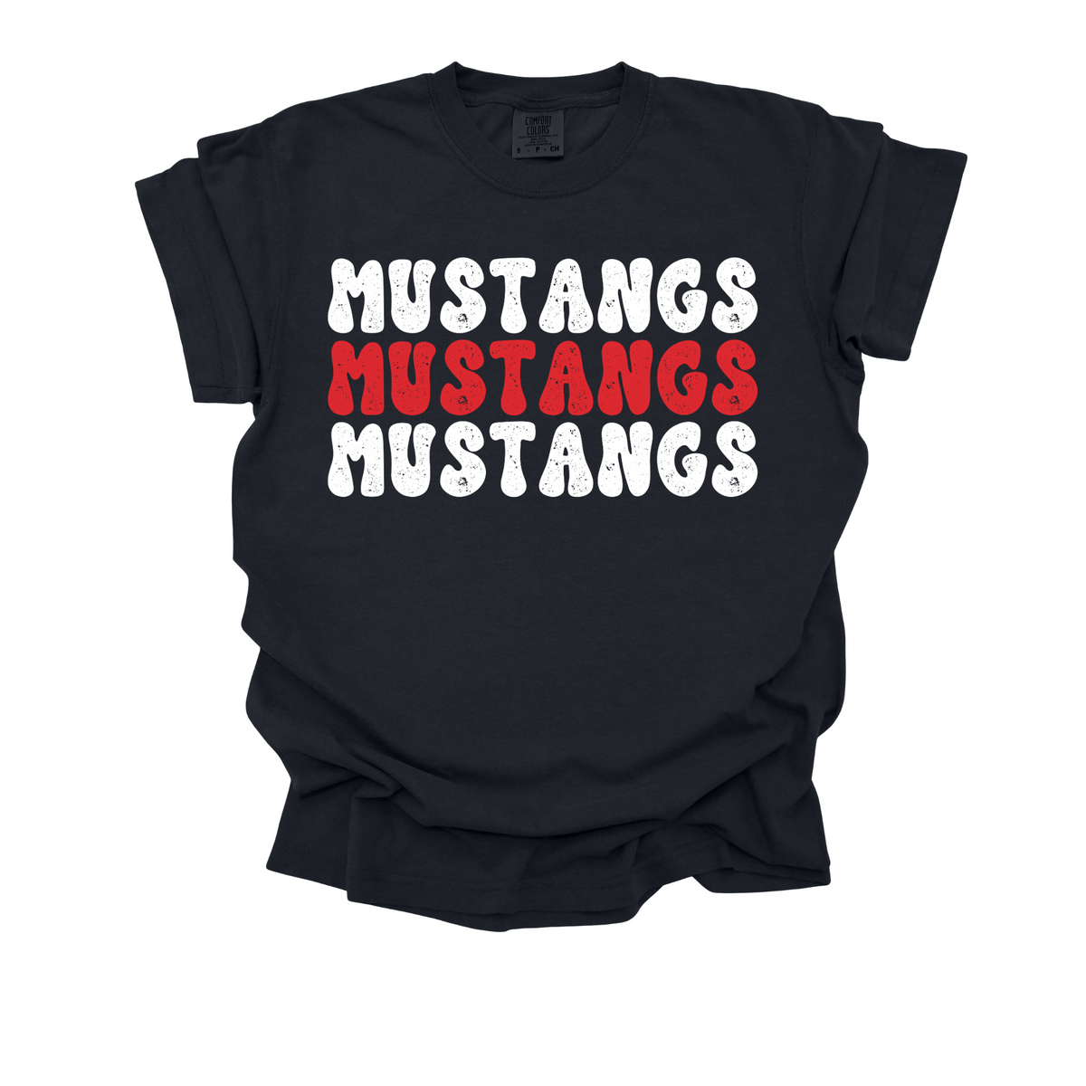 Mustangs on Repeat Tee