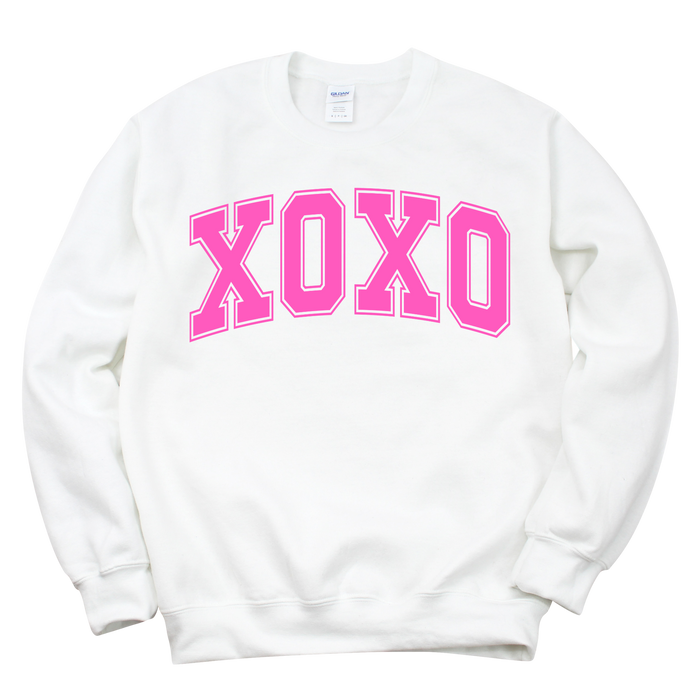 Pink XOXO Crewneck Sweatshirt