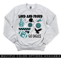 Eagle Loud+Proud Crewneck Sweatshirt