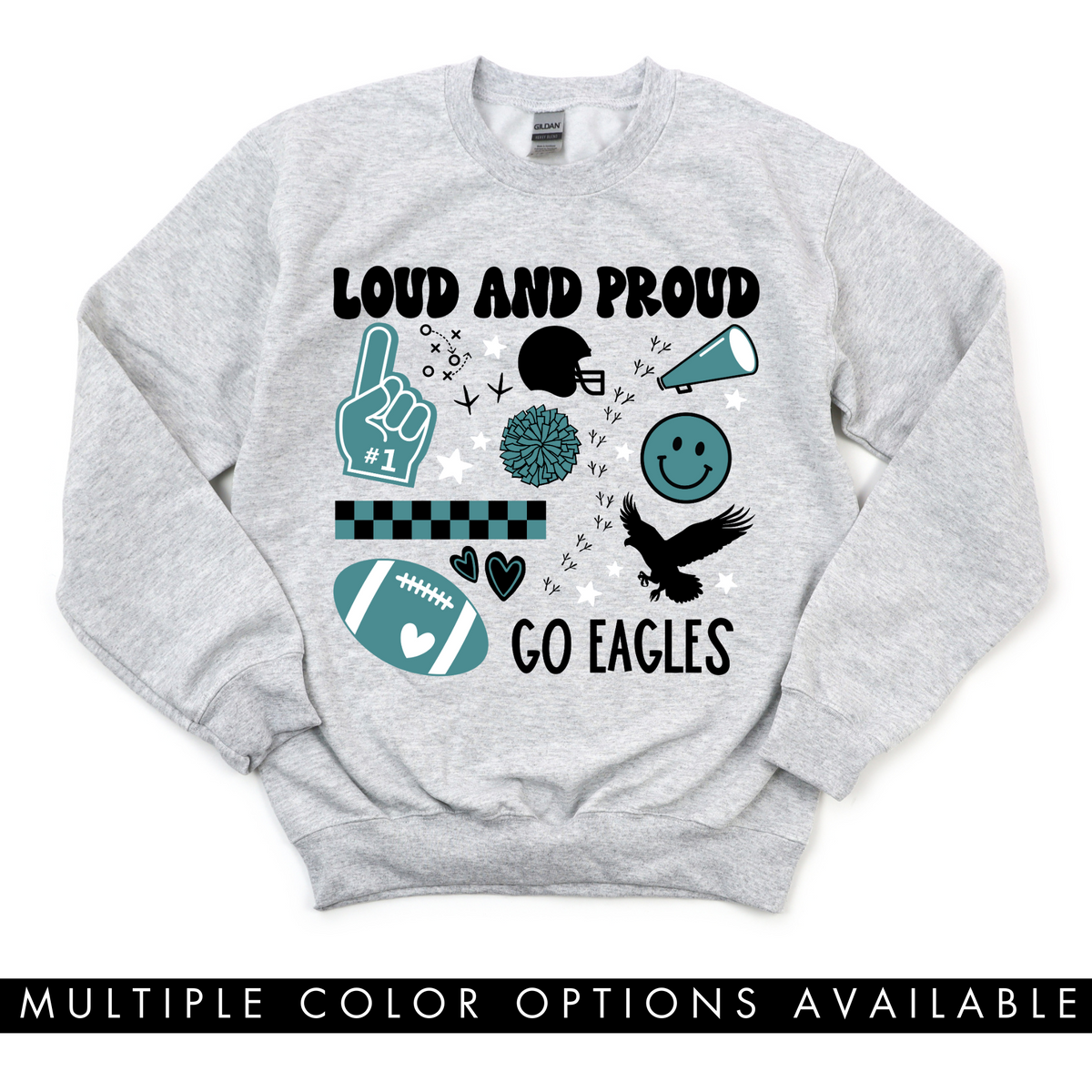 Eagle Loud+Proud Crewneck Sweatshirt