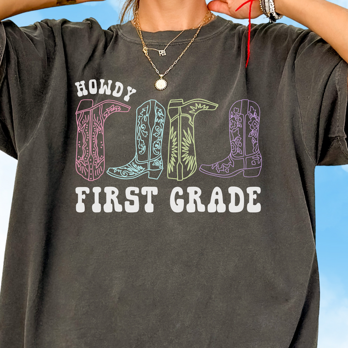 Howdy First Grade Tee