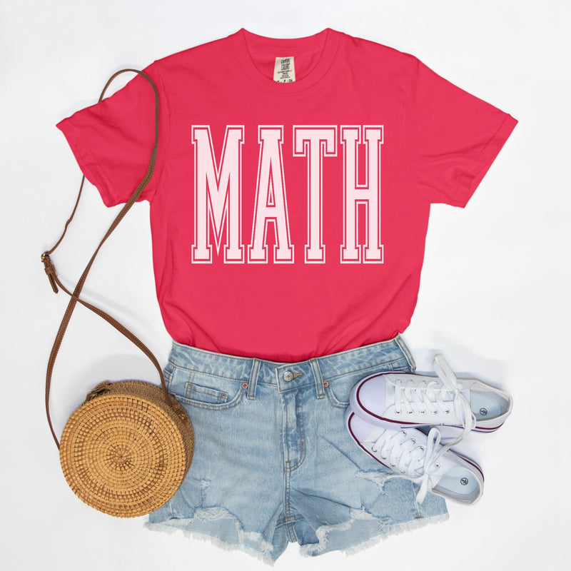 Math Varsity Tee