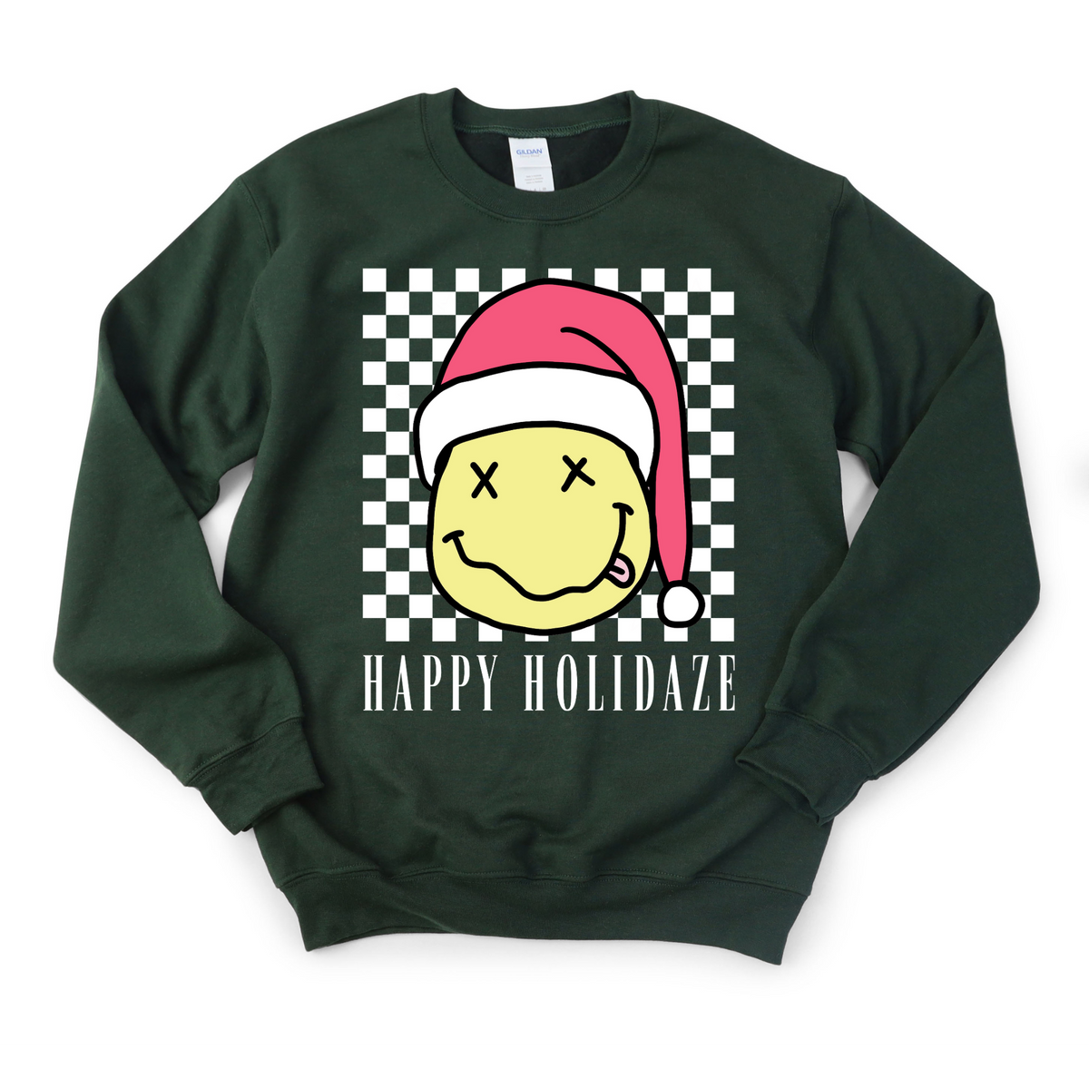 Happy Holidaze Crewneck Sweatshirt (Dark)