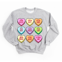 Love for School Crewneck Sweatshirt