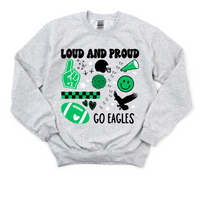 Eagle Loud+Proud Crewneck Sweatshirt