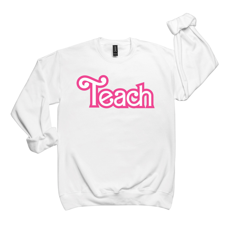 Teach Barb Crewneck Sweatshirt