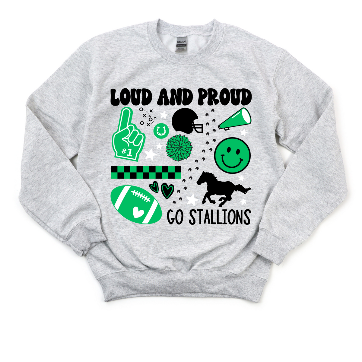Stallion Loud+Proud Crewneck Sweatshirt