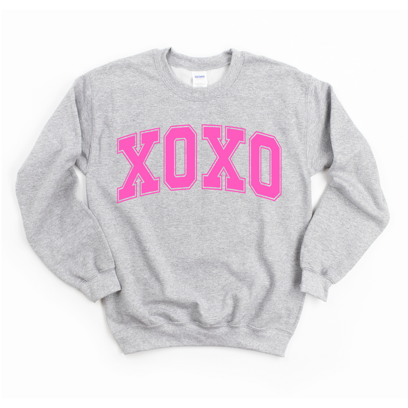 Pink XOXO Crewneck Sweatshirt