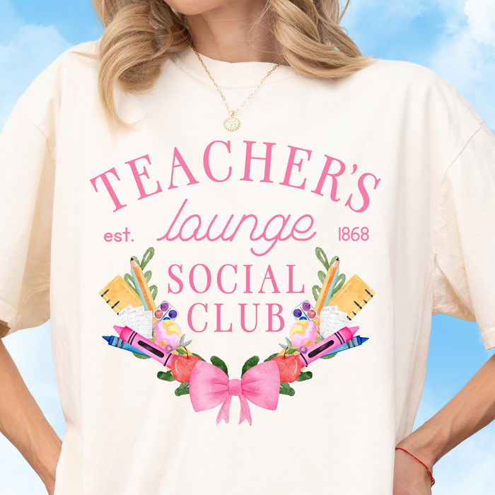Teacher's Lounge Social Club Tee