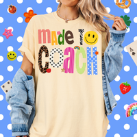 Patterned Made to Coach Tee